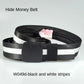 Travel Cash anti Theft Belt Waist Bag Women Portable Hidden Money Strap Belt Wallet Waist Pack Men Secret Hiding Zipper Belt