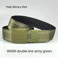 Travel Cash anti Theft Belt Waist Bag Women Portable Hidden Money Strap Belt Wallet Waist Pack Men Secret Hiding Zipper Belt