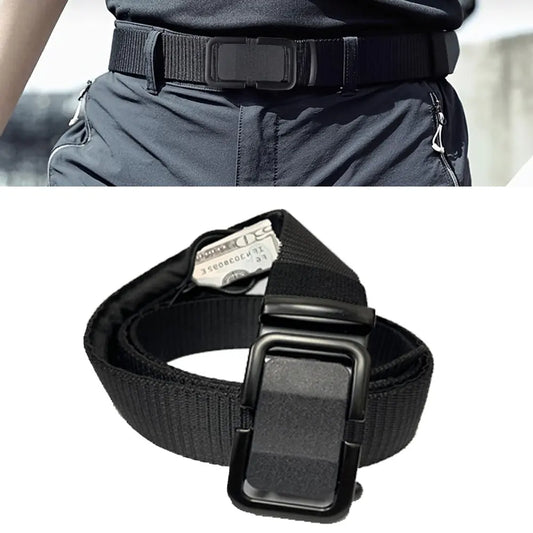 Travel Cash anti Theft Belt Waist Bag Women Portable Hidden Money Strap Belt Wallet Waist Pack Men Secret Hiding Belt 120Cm