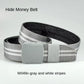 Travel Cash anti Theft Belt Waist Bag Women Portable Hidden Money Strap Belt Wallet Waist Pack Men Secret Hiding Zipper Belt